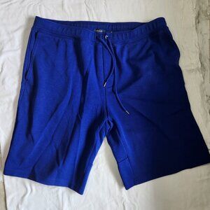 Ralph Lauren Men's Cotton Shorts Royal Blue Size XL Drawstring Pockets